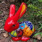 Talavera bunny rabbit figurine