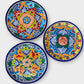 Talavera Dinner Plate Set Blue