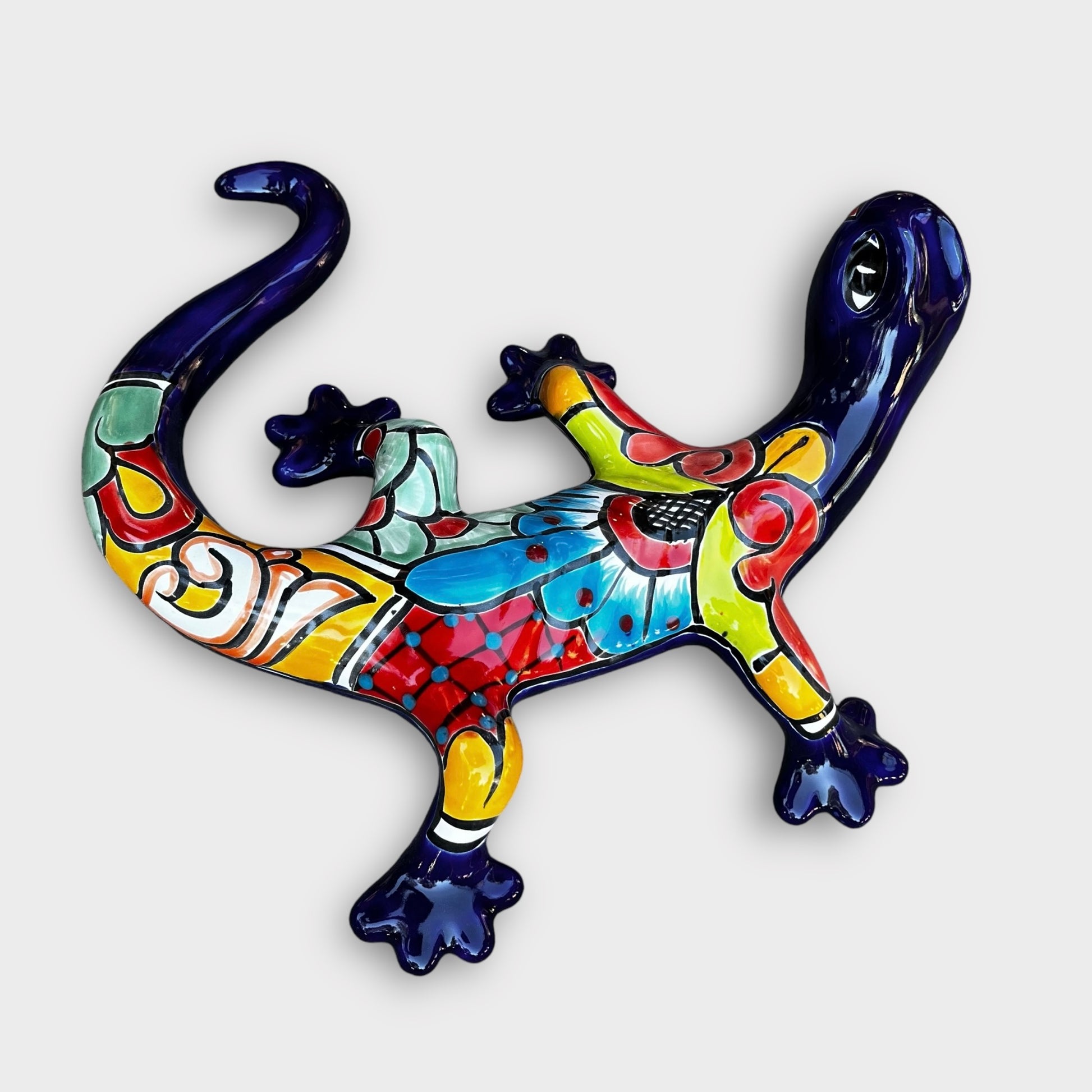 Talavera salamander lizard grande back