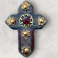 Rustic Wood Medallion Cross