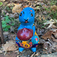 Talavera Pottery Squirrel holding nut front