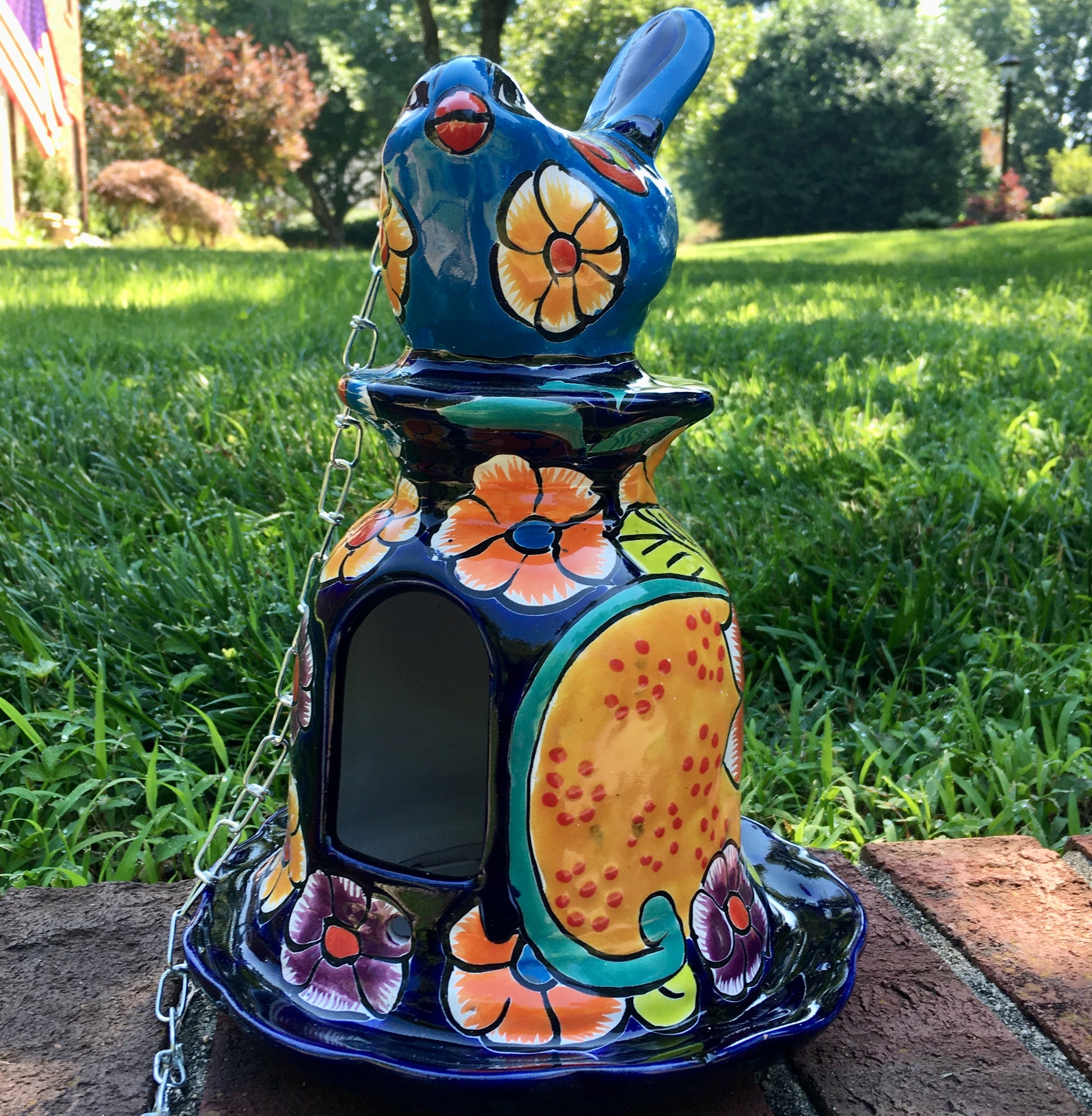 Birdie Birdhouse Flora Golden