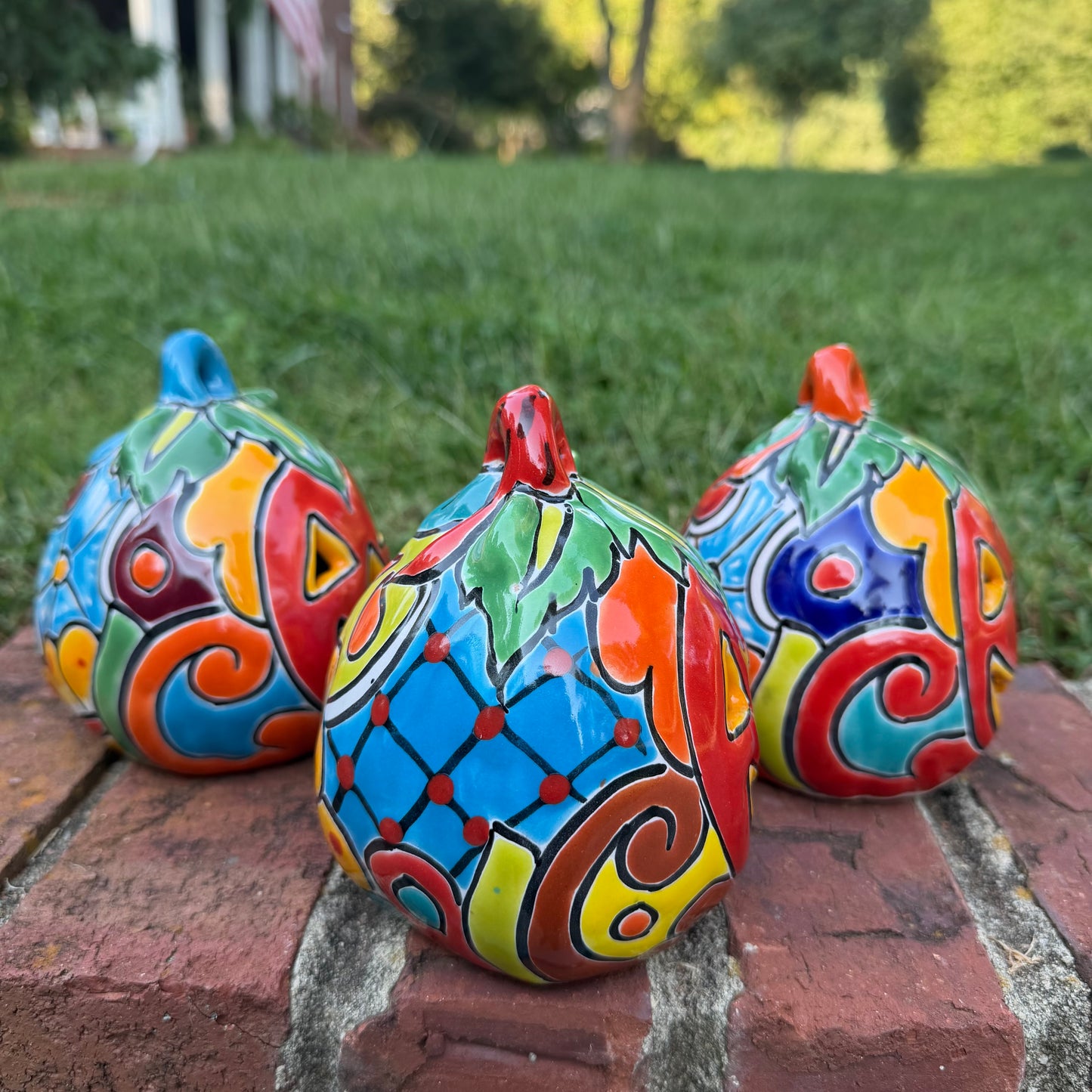 Talavera Pumpkin Set - Calabaza