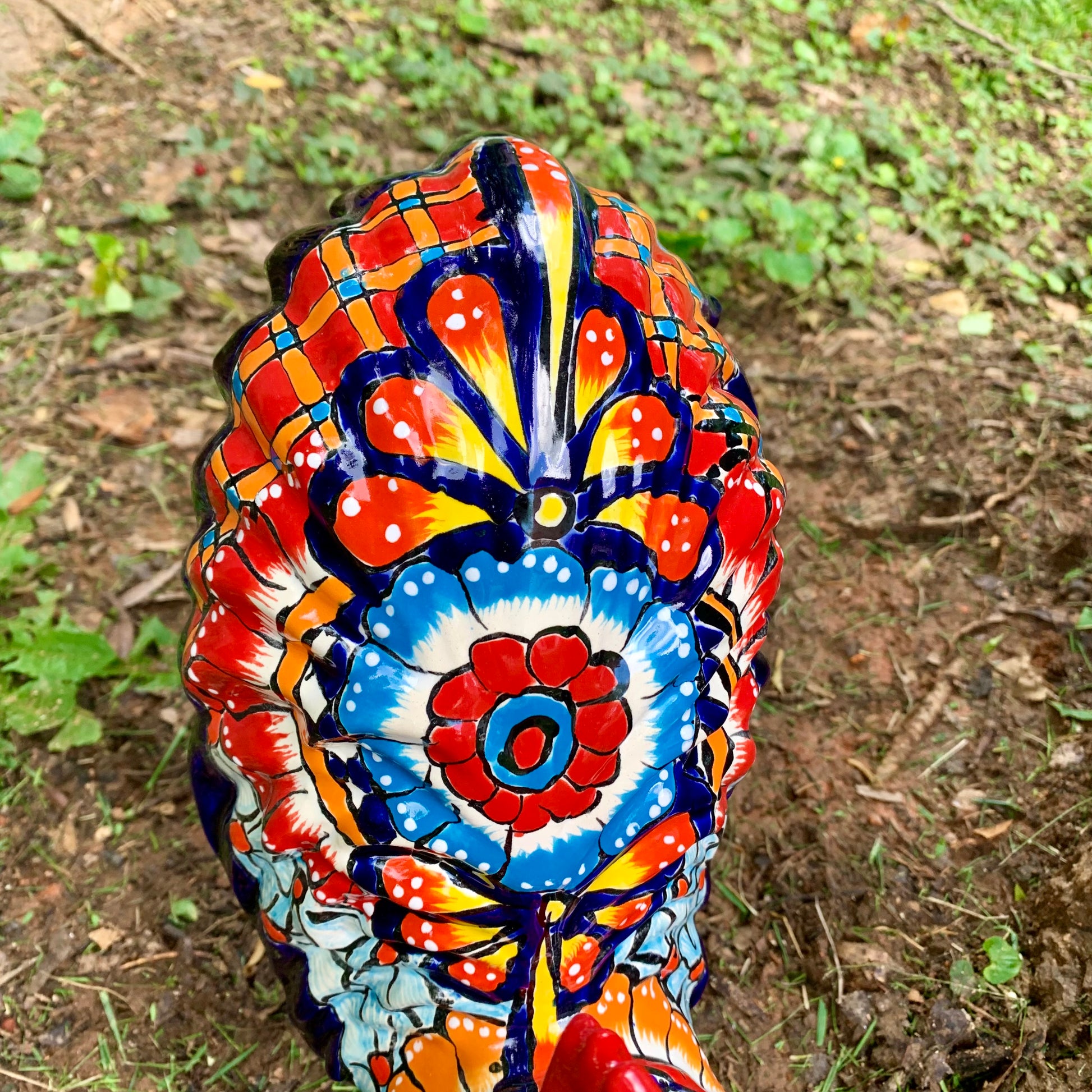 Talavera classic rooster tail