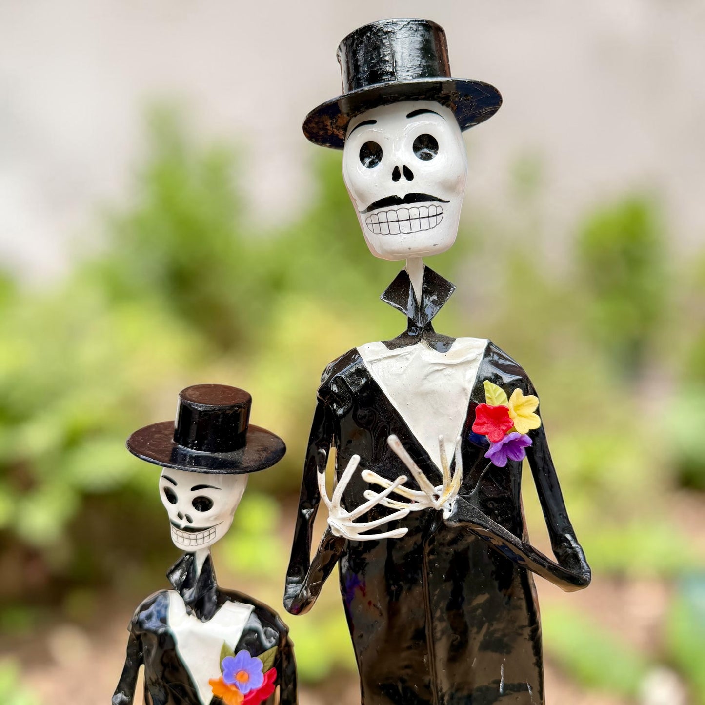 Paper Mâché Catrina Tuxedo Man