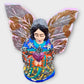 Milagros Angel Holding Heart Top