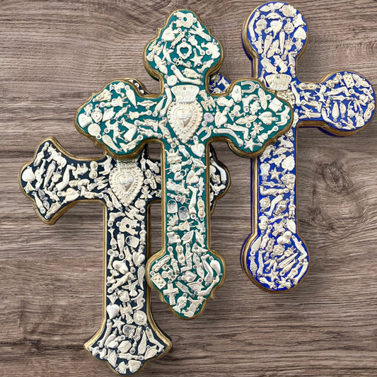 Milagros Wood Cross 14”