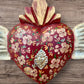 Winged Heart Decorado Oleo Mediano Center with milagro