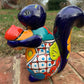 Talavera pottery squirrel nut side