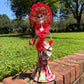 Floral Catrina Skeleton Doll 14”
