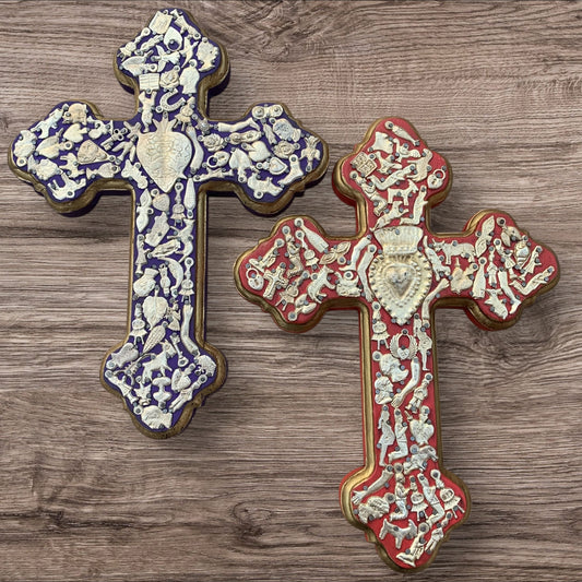 Milagros Wood Cross 12” selection