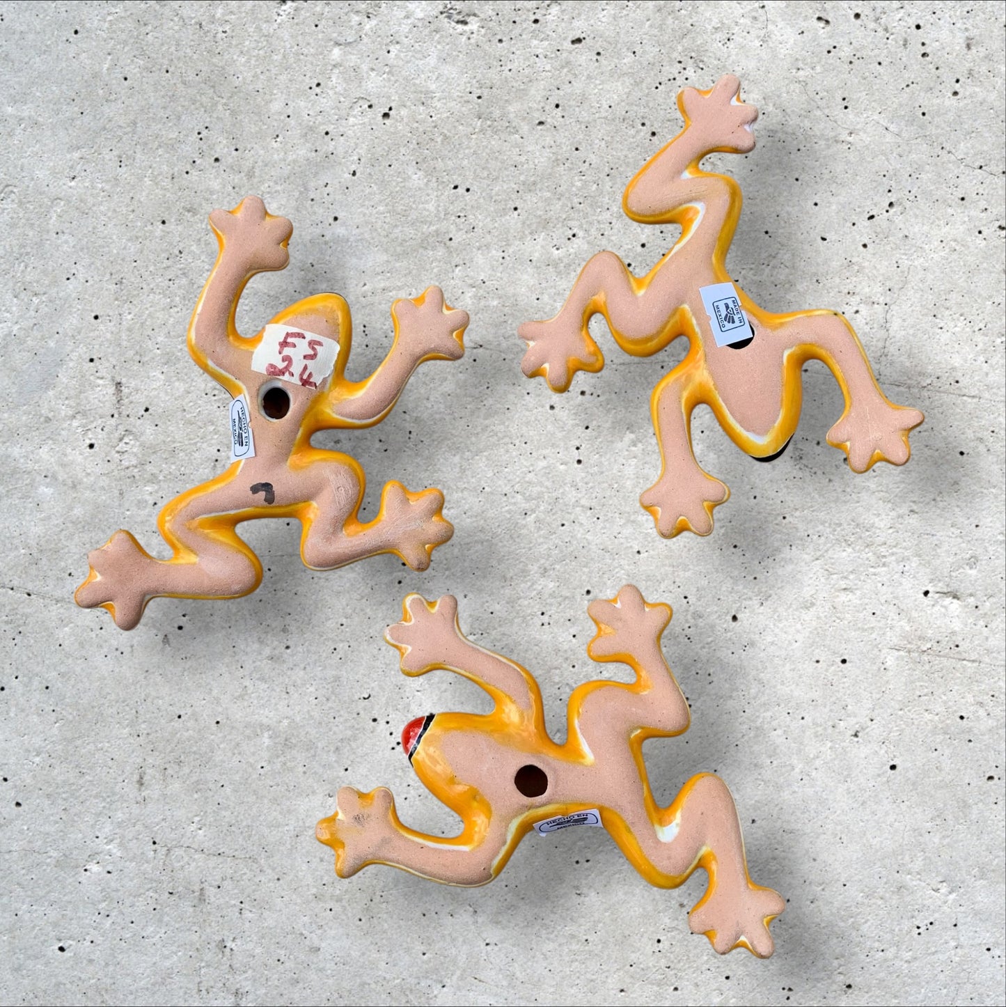 Talavera Pottery Frog Set