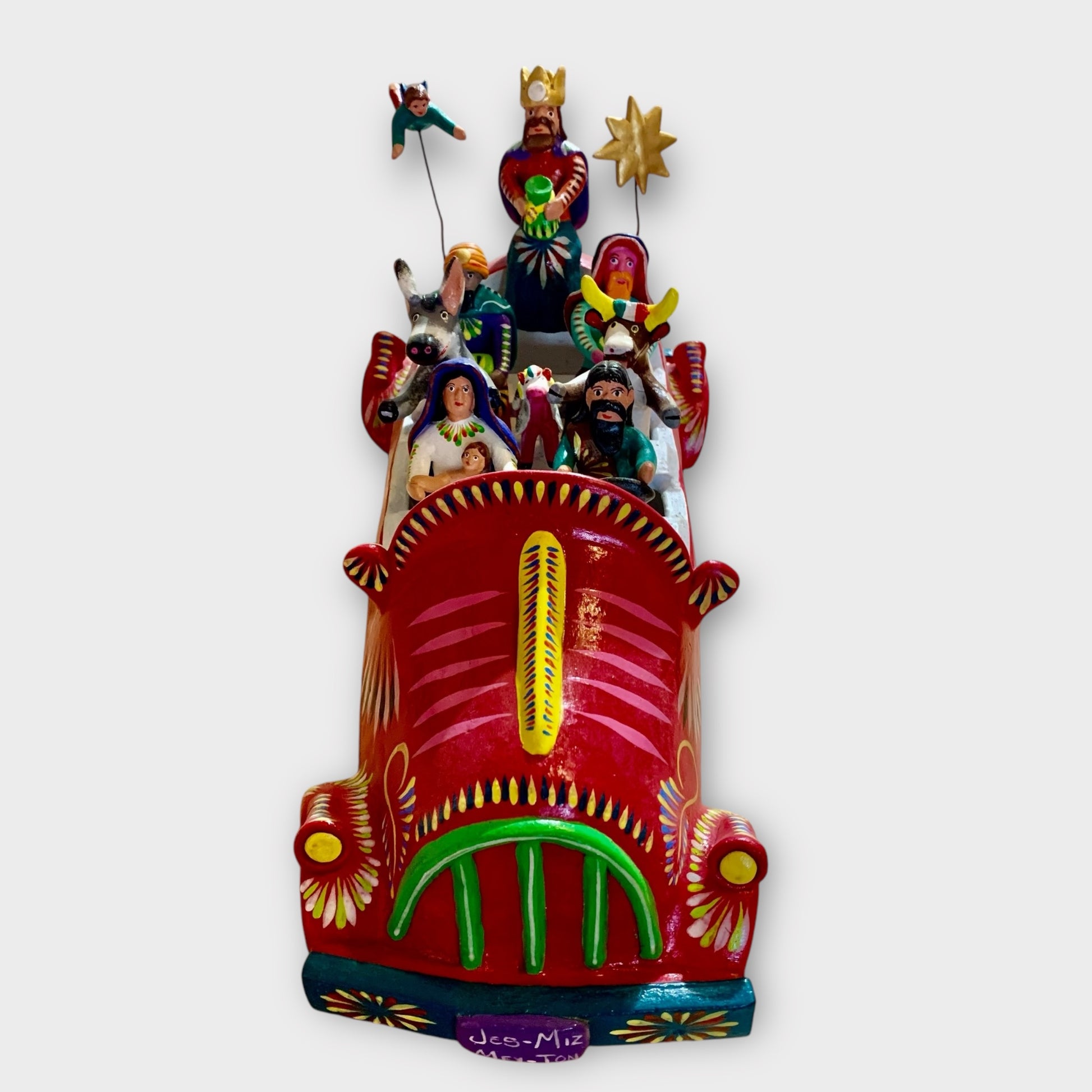 Ortega nativity car front