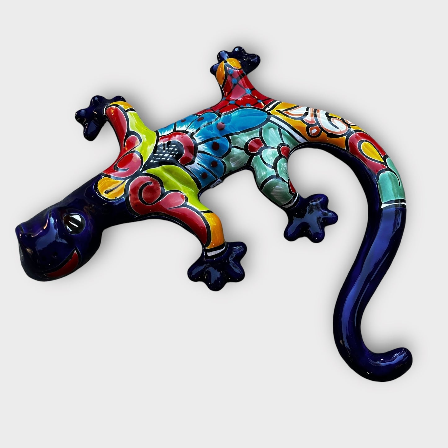 Talavera salamander lizard grande front