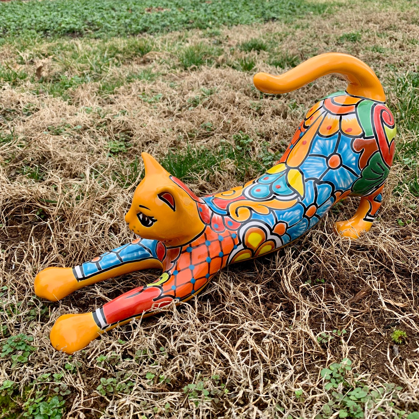 Stretching Kitty Cat Grande
