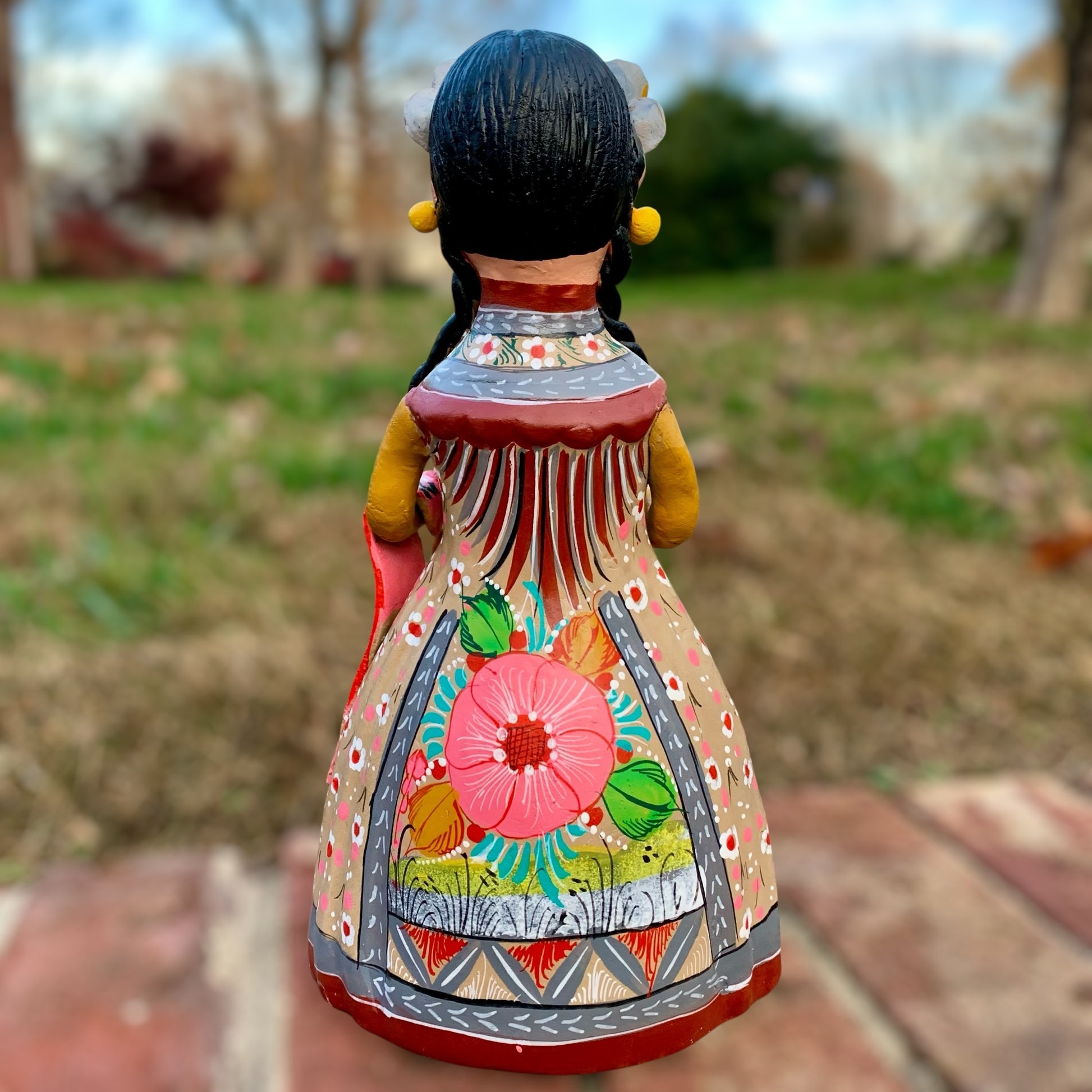 Hand painted Maria Doll back