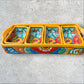 Talavera pottery sectional serving dish rectangle Side