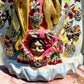 Milagros Guadalupe with Halo and Monarch Butterflies