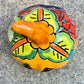 Talavera pumpkin calabaza JOL top