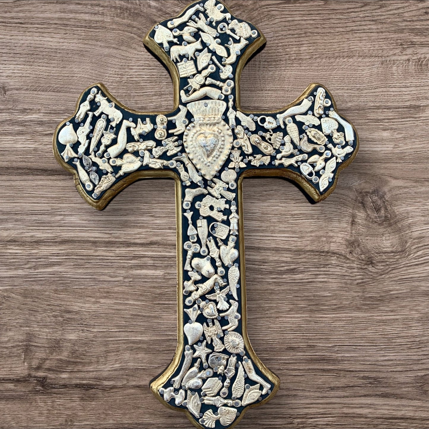 Milagros Wood Cross 14”