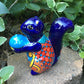Talavera squirrel holding nut side