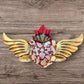 Milagros winged sacred heart small Front