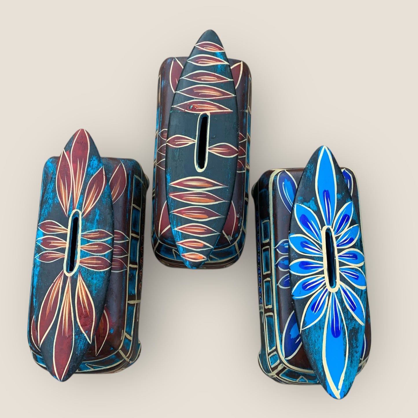 VW Surfer Bus Piggy Bank top view
