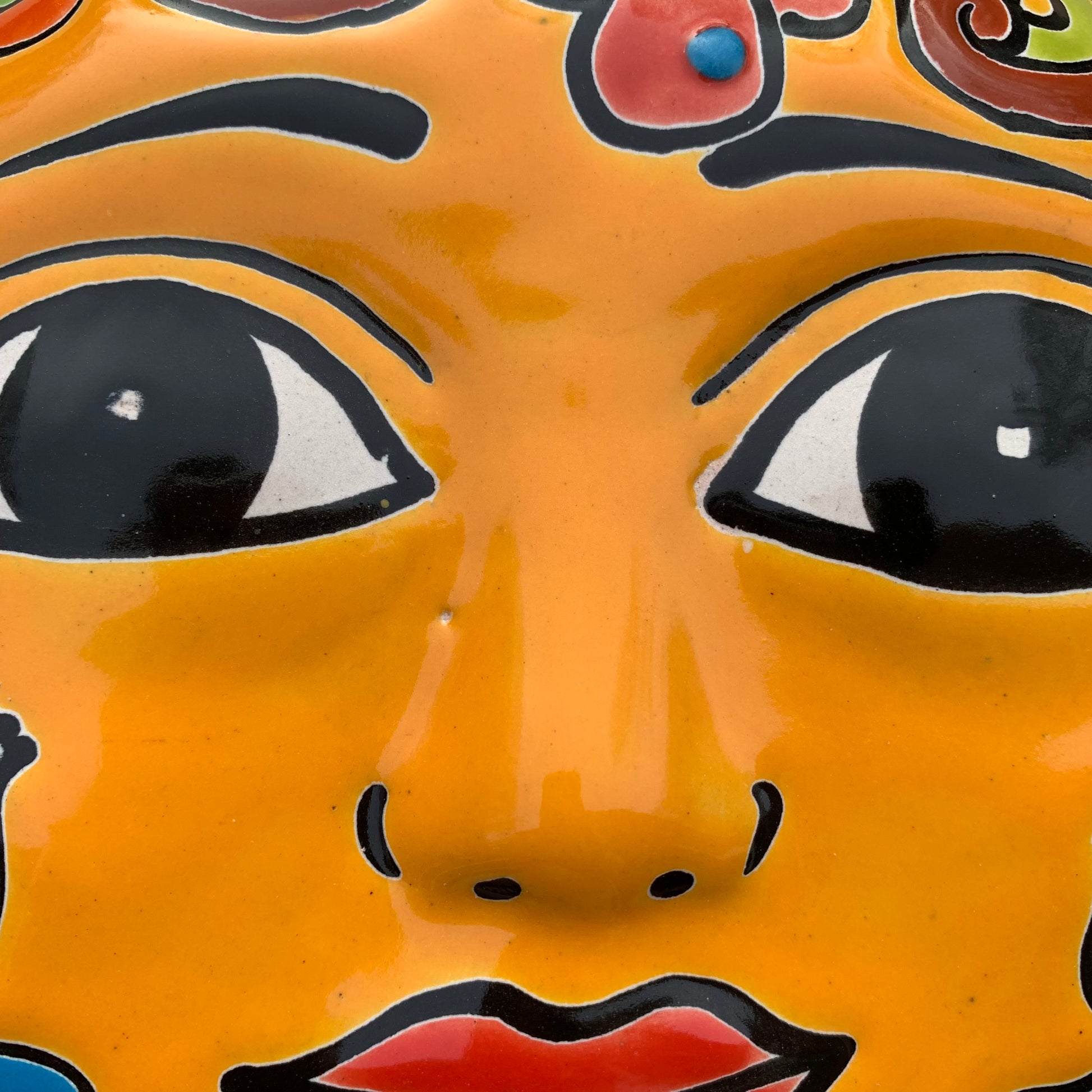 Talavera big eye sun eyes