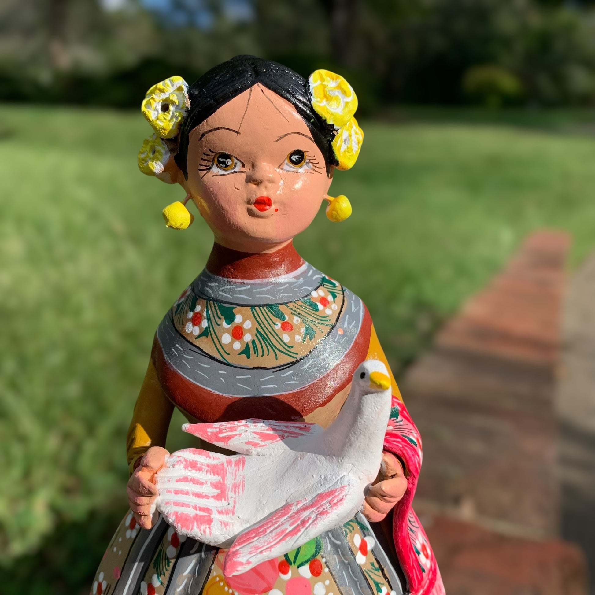 Hand painted Maria doll face