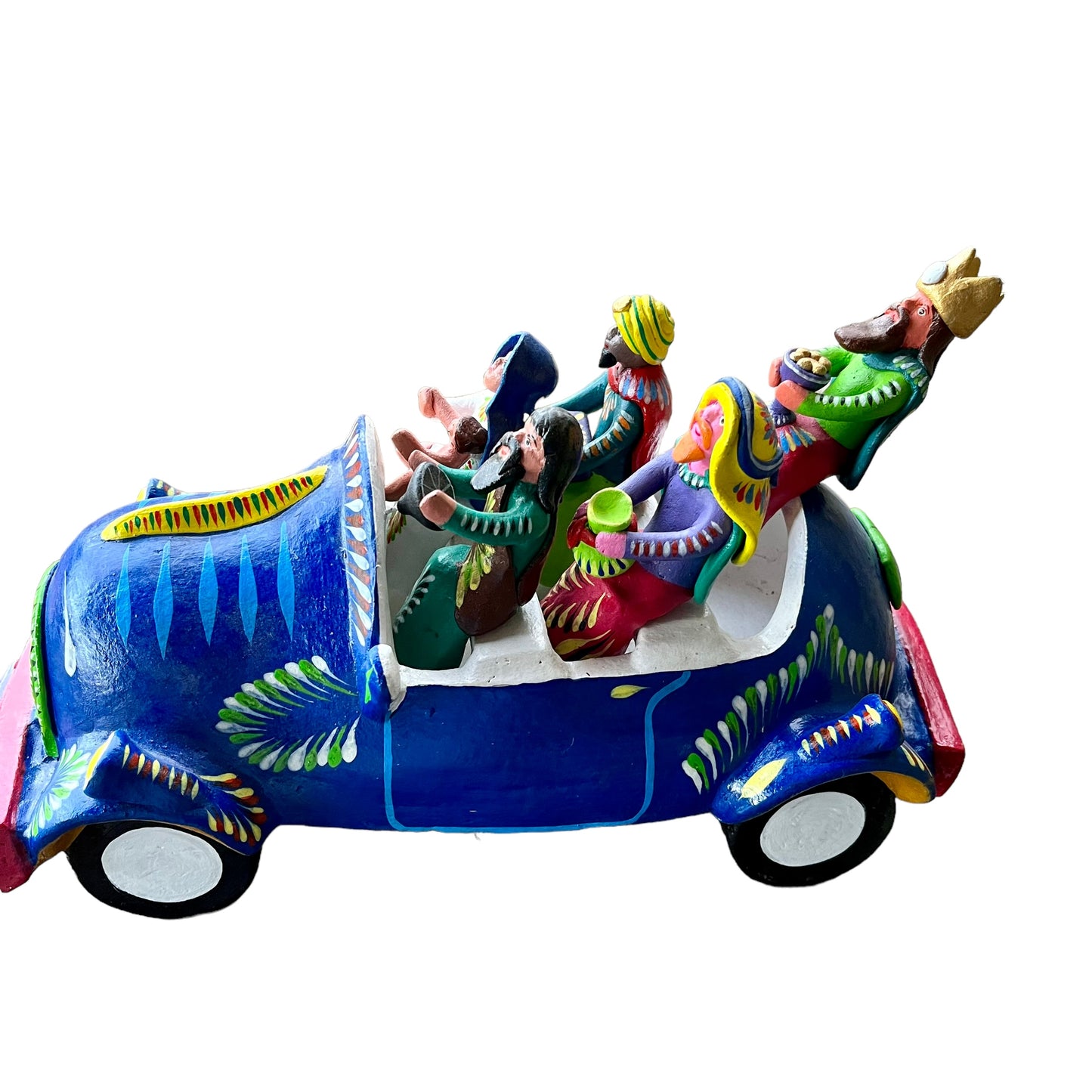 Ortega Family Folk Art Nativity Car  right side