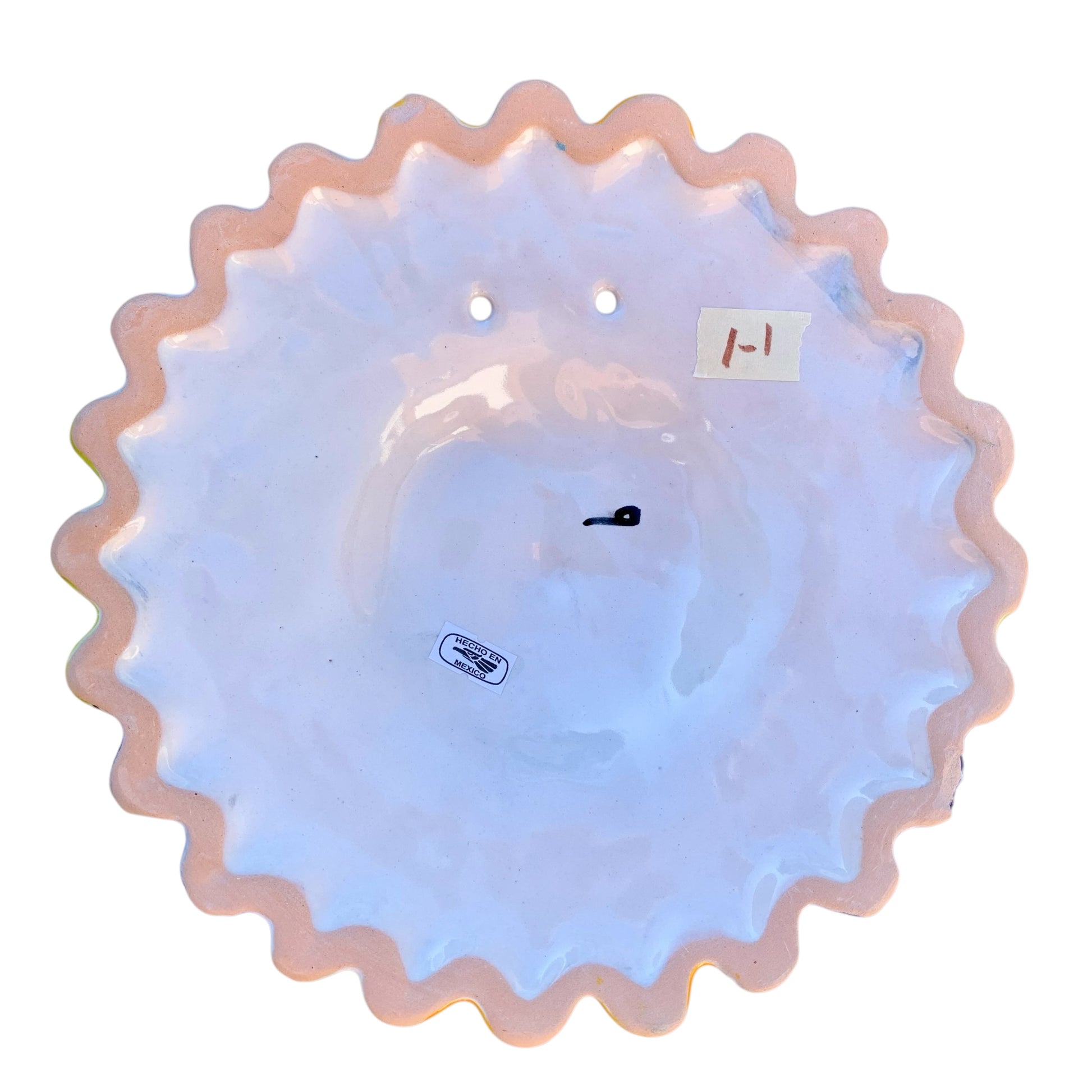 Talavera Sun Face 9" Back