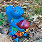 Talavera Pottery Squirrel holding nut