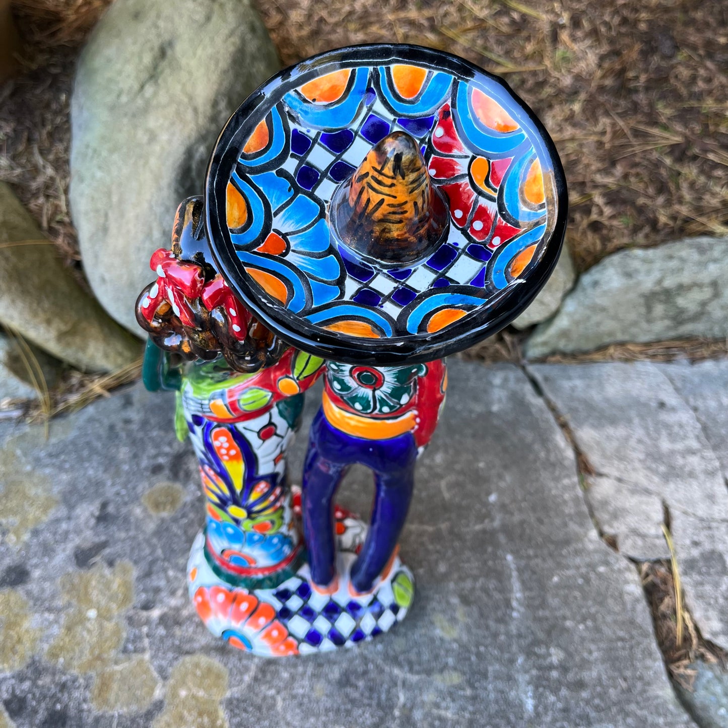 Mexican catrina couple on base top