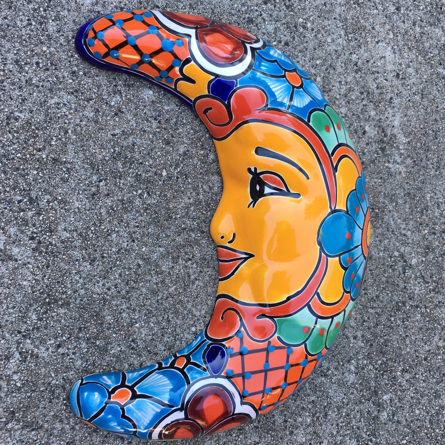 Talavera Moon grande face