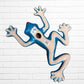 back of wall frog showing handing hole
