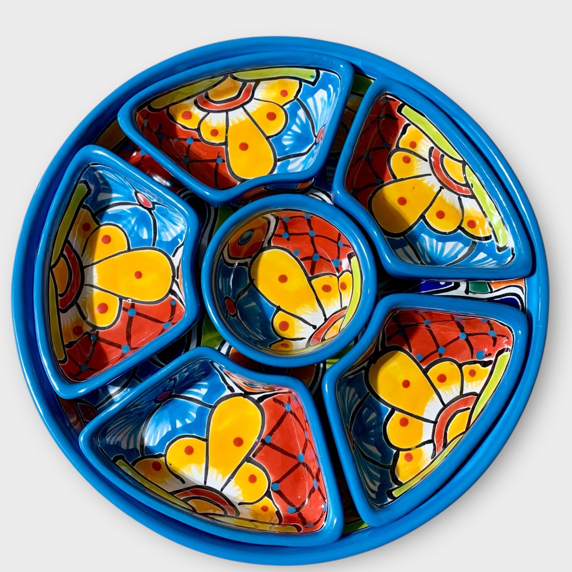 Talavera Redondo Sectional Serving Piece