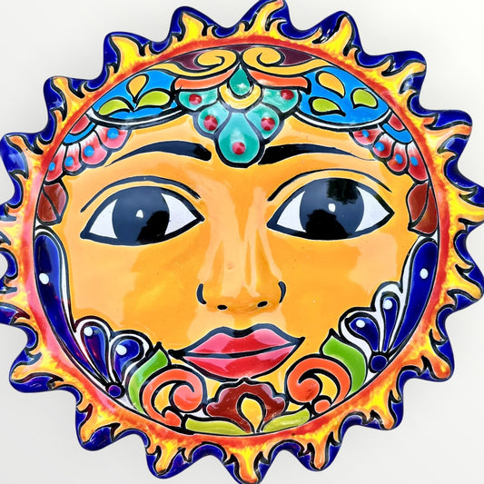 Talavera big eye Sunface colorful Front #4