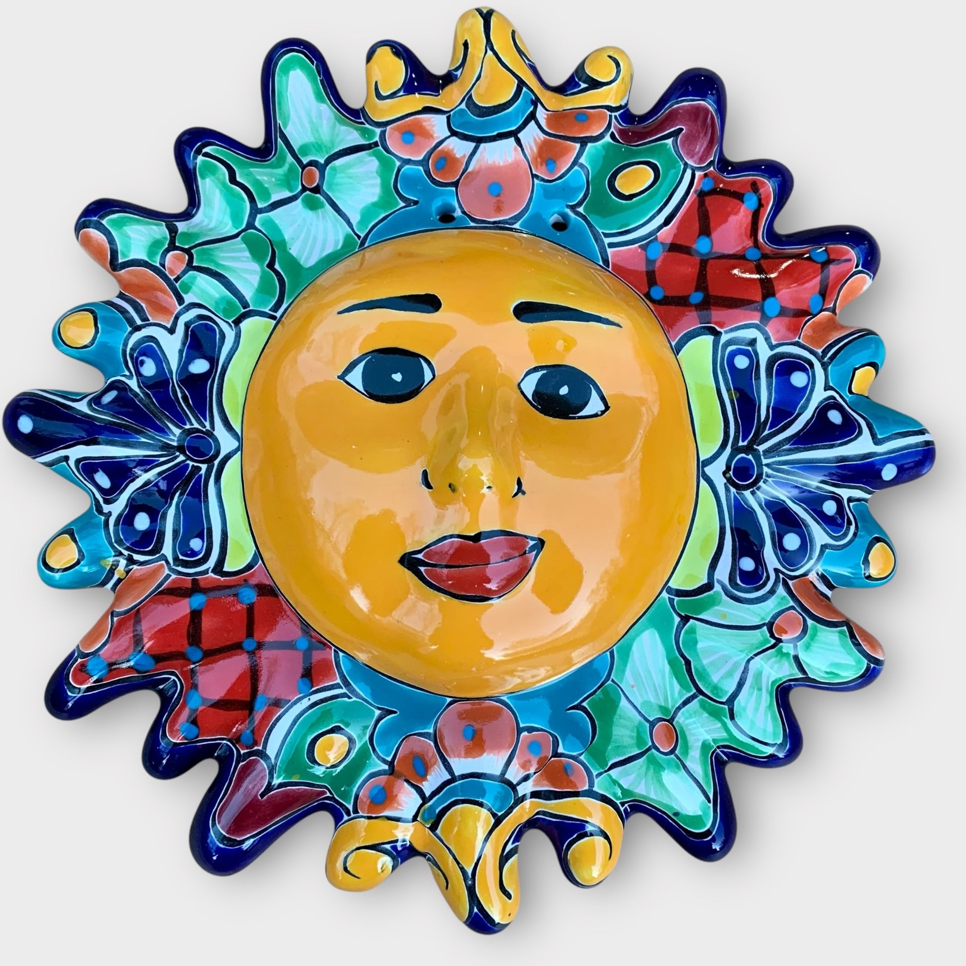 Mexican Talavera Wall Sunface