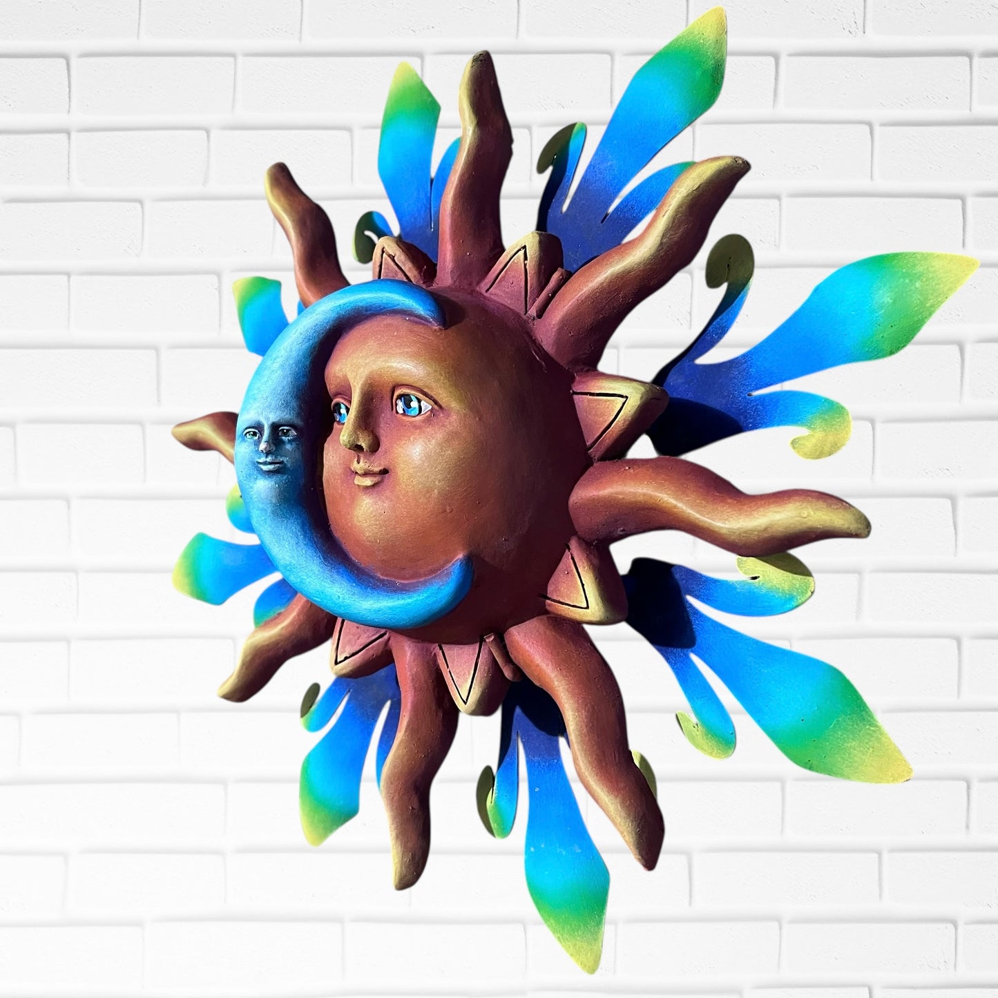 Metal Crafted Sun and Azul Moon