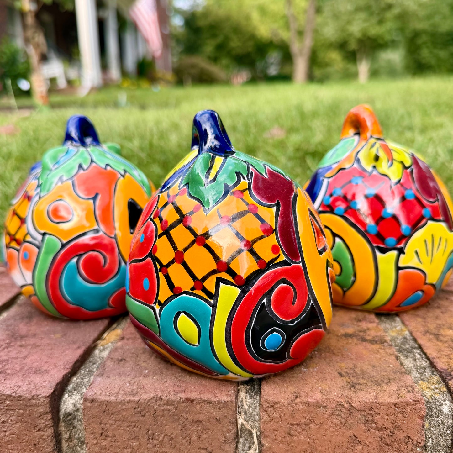 Talavera Pumpkin Set - Calabaza