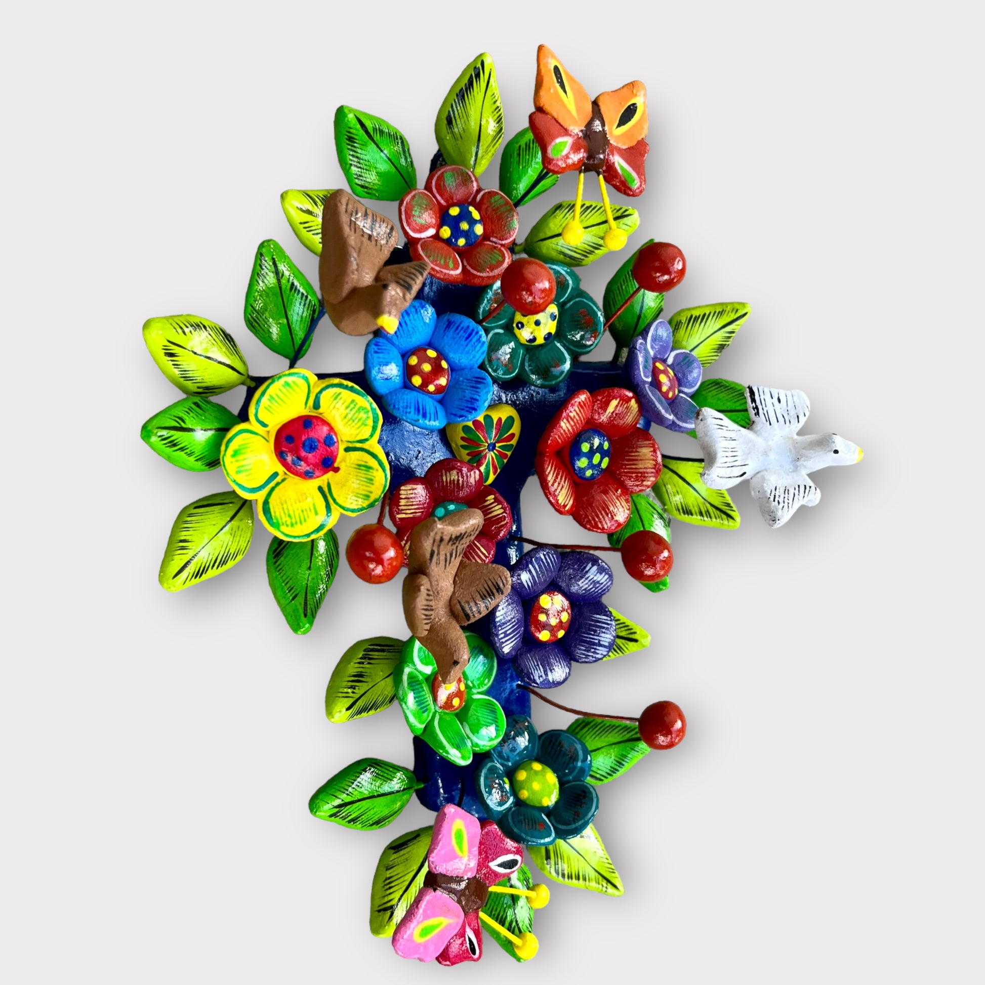 Oretage Family folk art cross side
