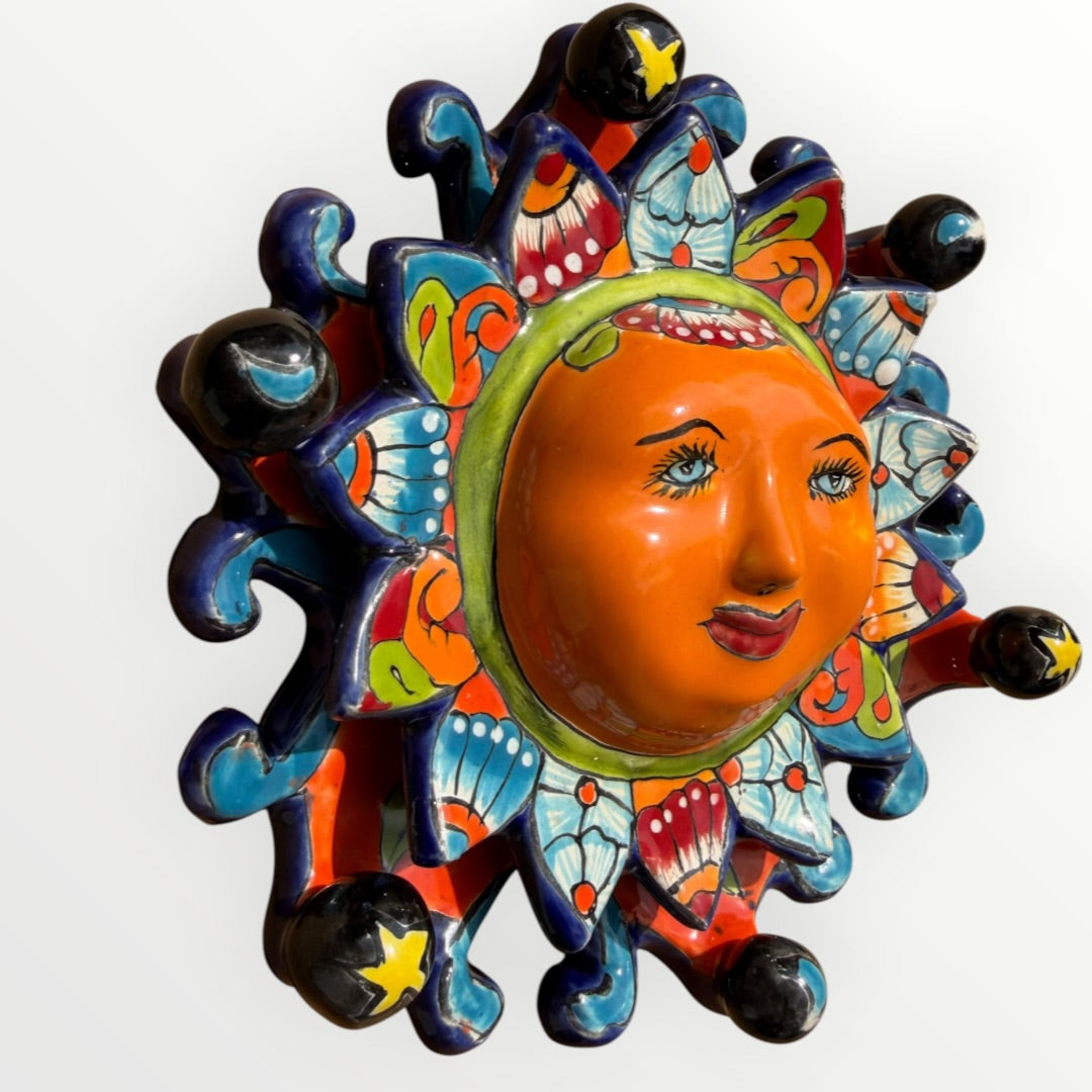 Talavera Wall Sun Planets