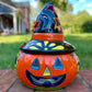 Talavera Witchy Pumpkin