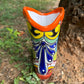 Orange cowboy be planter back view