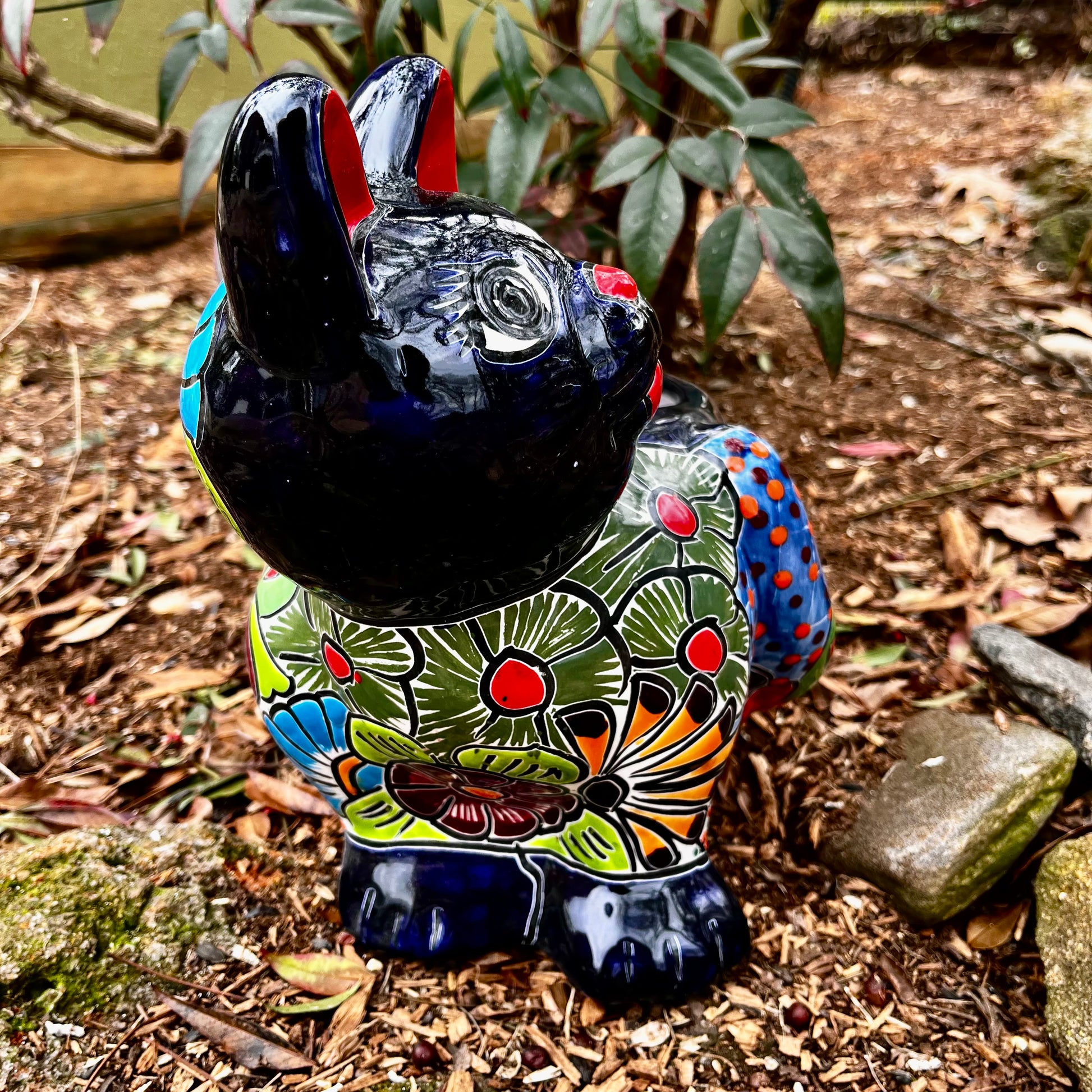 Cat kitchen planter pot head