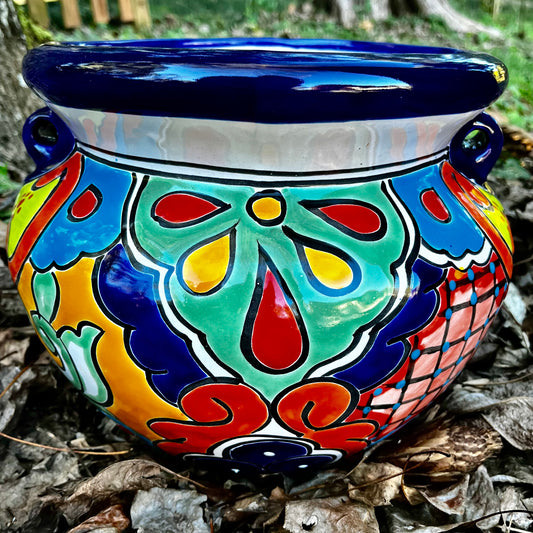 Talavera Chata Planter Pot