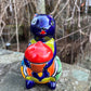 Mexican Talavera Squirrel with Nut front