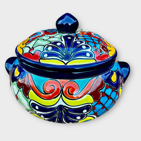 Mexican Talavera soup tureen