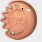 folk art mexican clay sun and moon eclipse back