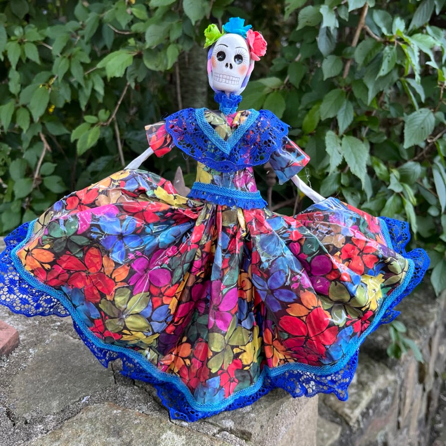 Big Dress Catrina Skelton Doll Chico